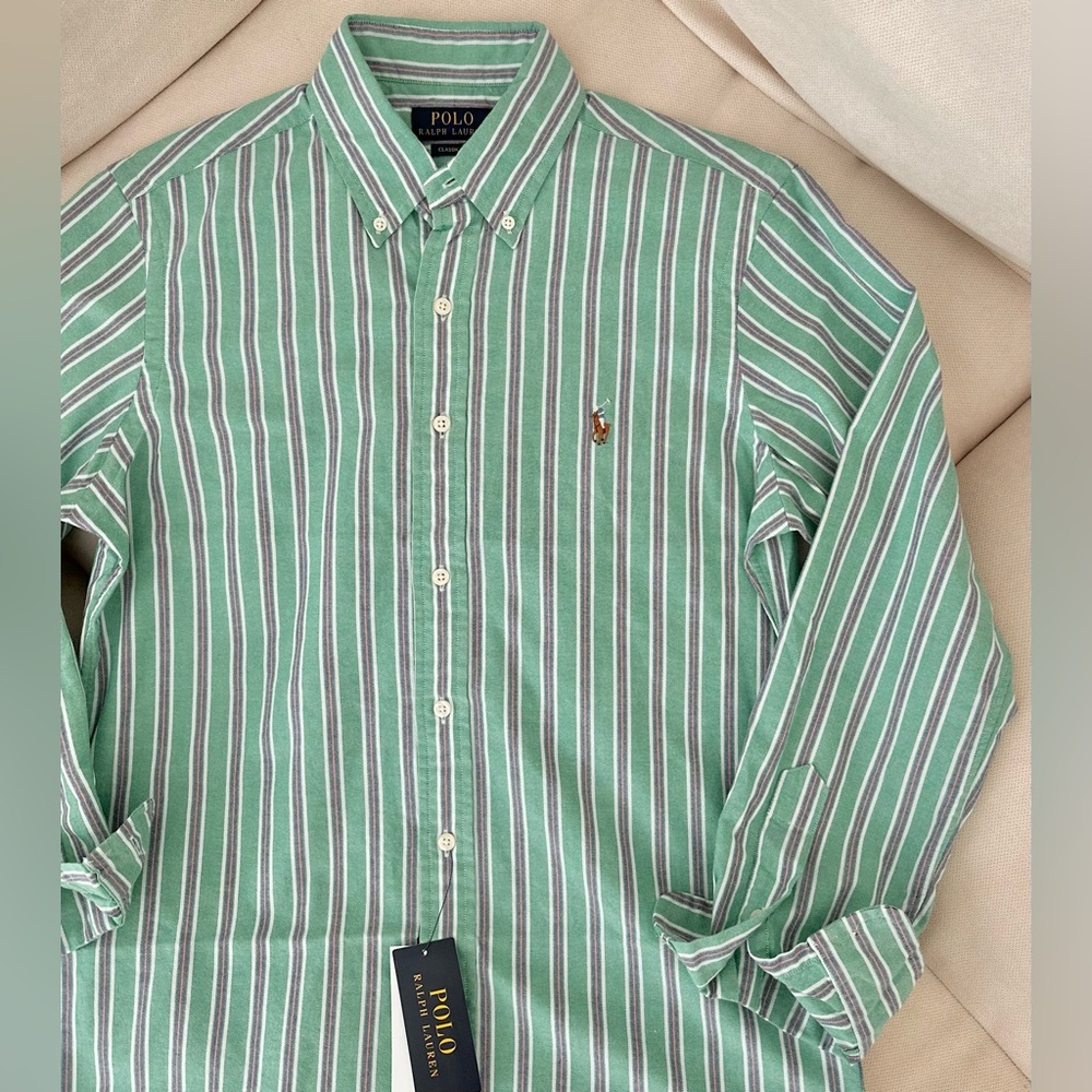 Men’s Polo Ralph Lauren 100% Cotton Shirt Size S NEW